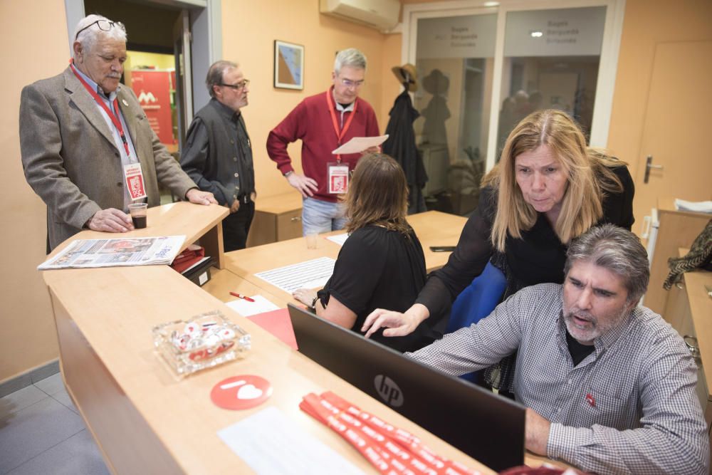 La nit electoral del 10-N a Manresa