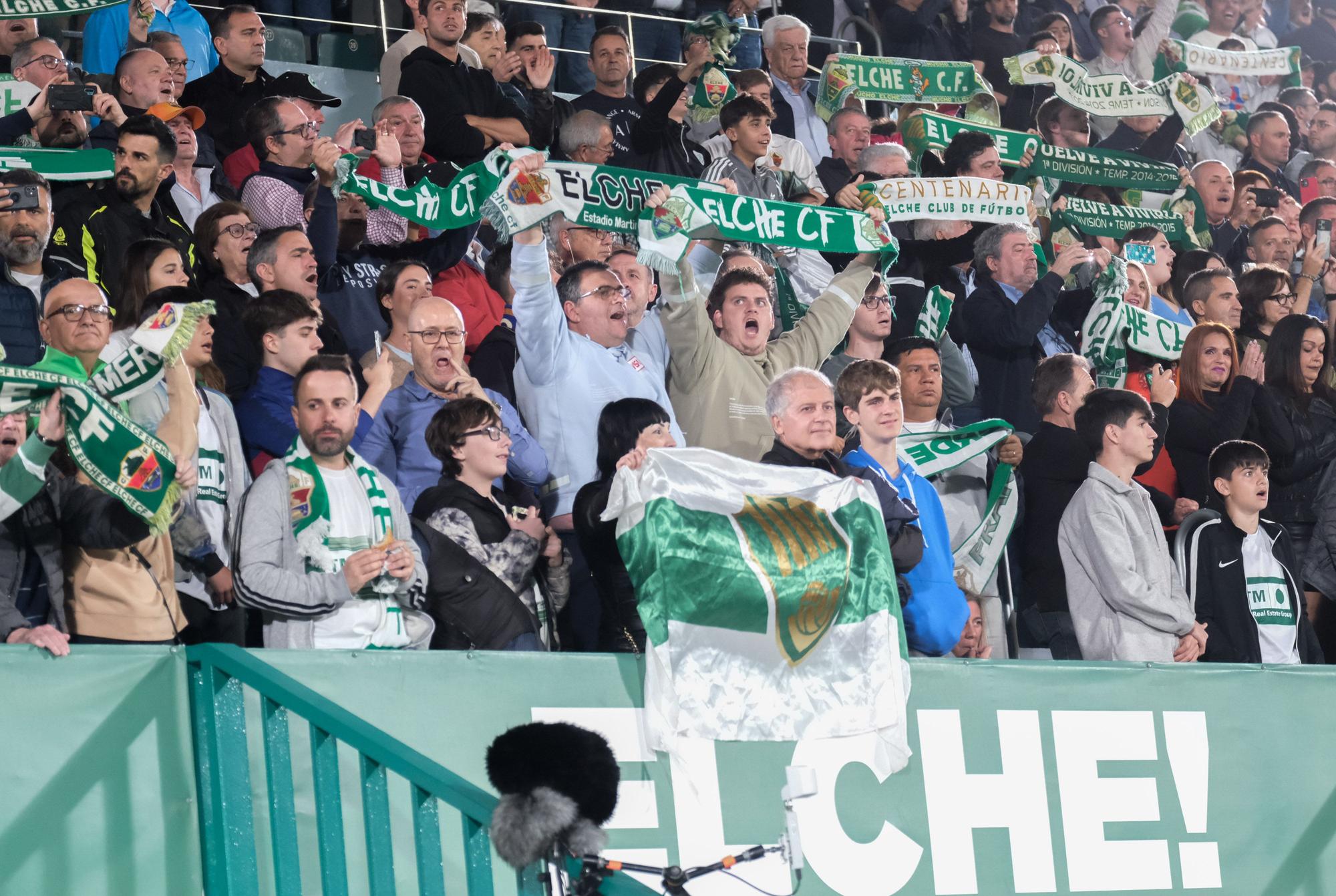 Así se ha vivido el Elche - Barça en el Martínez Valero