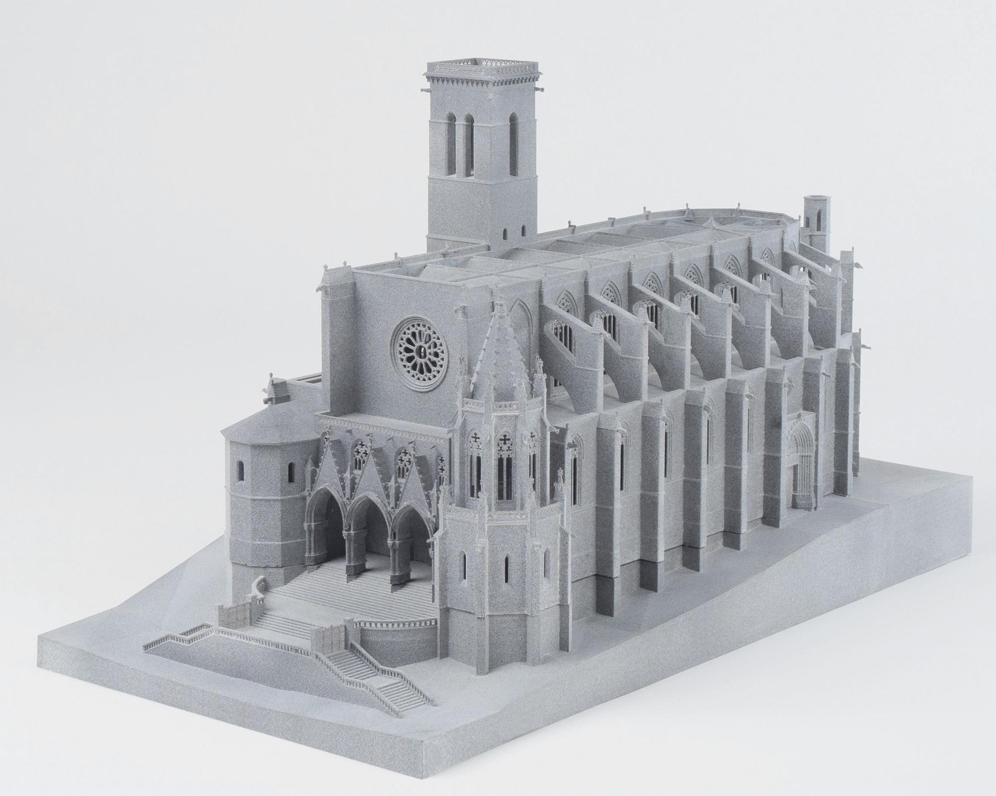 L’evolució de la Seu de Manresa, en maquetes