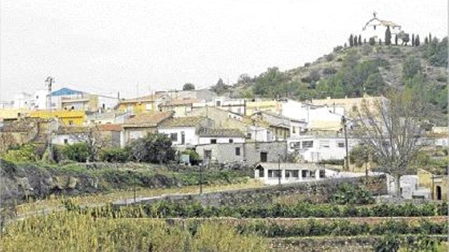 Vista de Alfara de la Baronia.