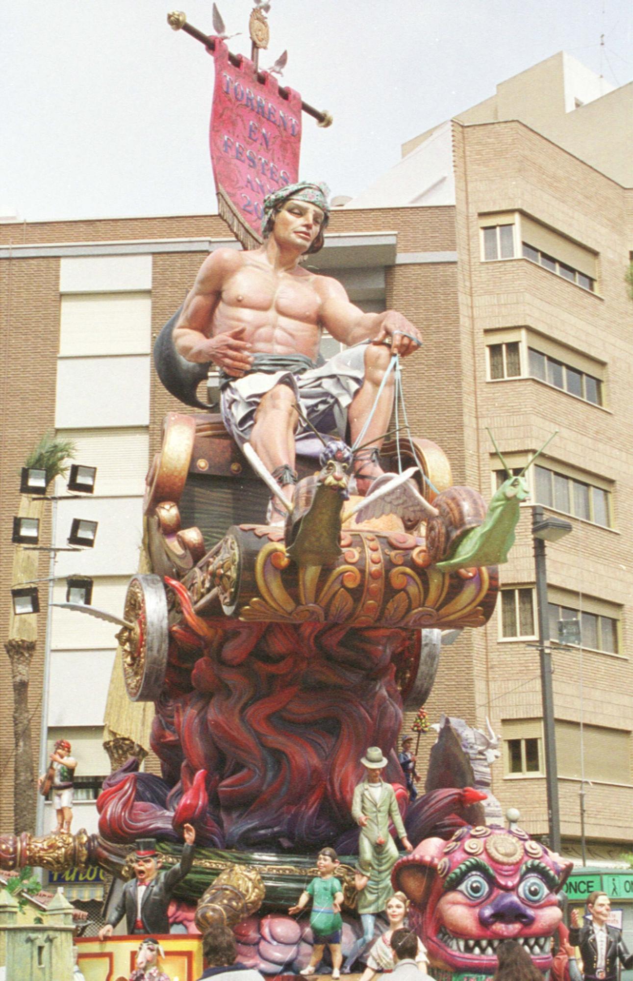 Las Fallas de Torrent en los 90 y los 2000