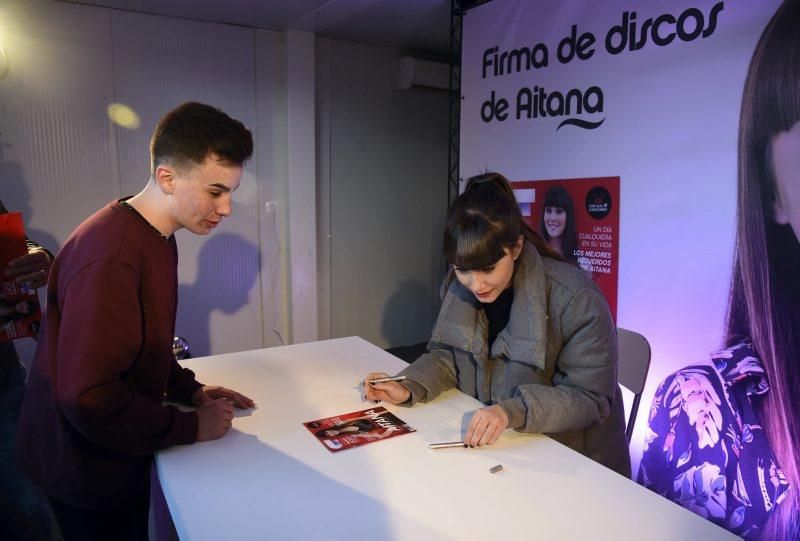 Aitana colapsa Puerto Venecia