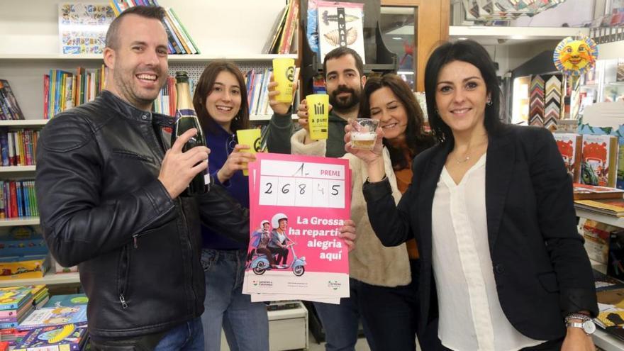 Part de la Grossa de Cap d&#039;Any, el 26.845, va tocar a Salt l&#039;any passat