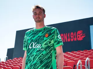Lucas Bergström, el último fichaje del Mallorca:  “Mido 2,05 metros y me gusta dominar el área”