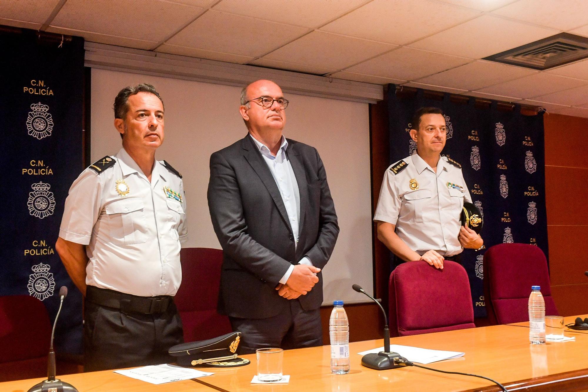 Presentación de 184 nuevos policías nacionales para Canarias