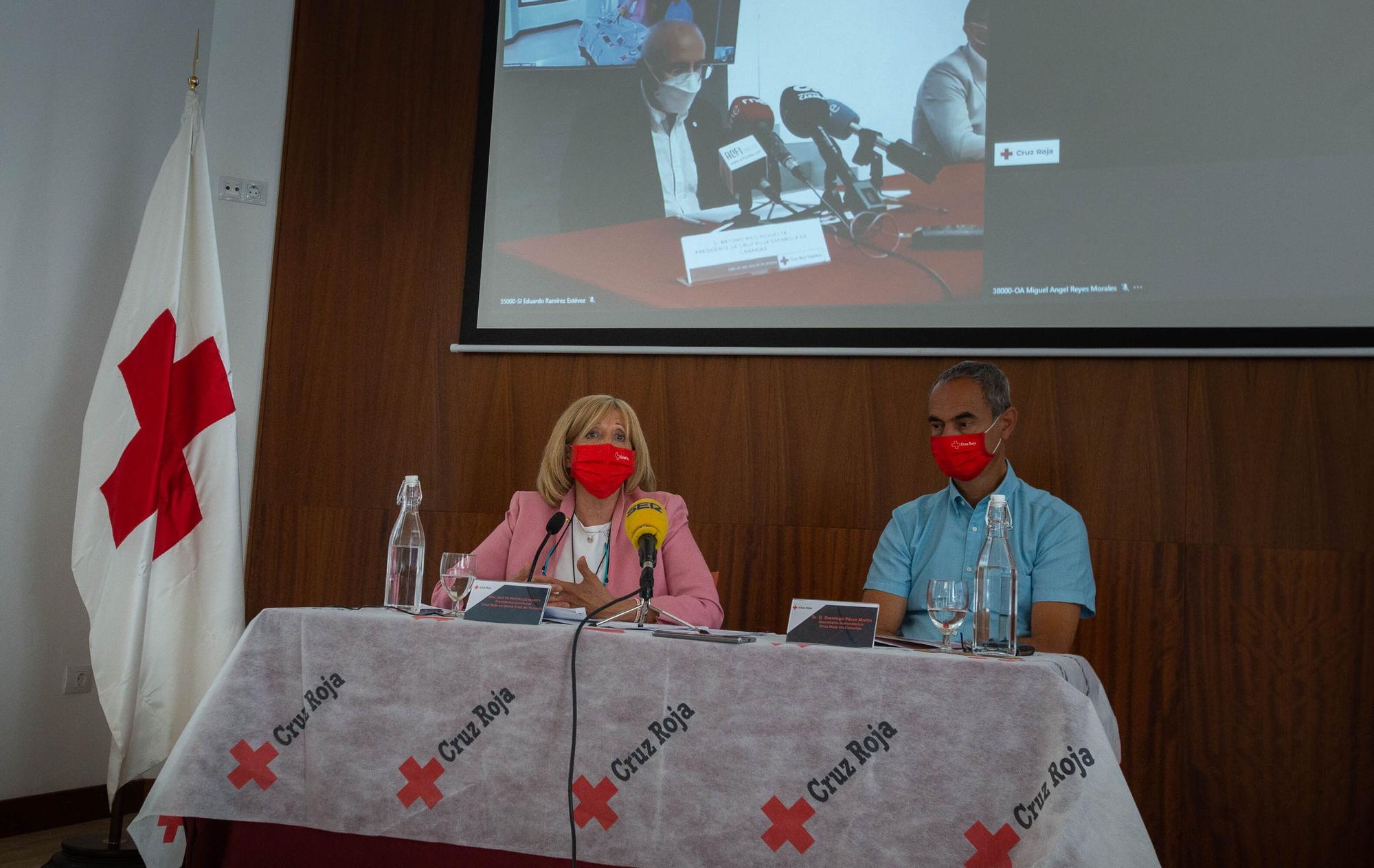 Presentación de la Memoria de Cruz Roja en Canarias / 2020