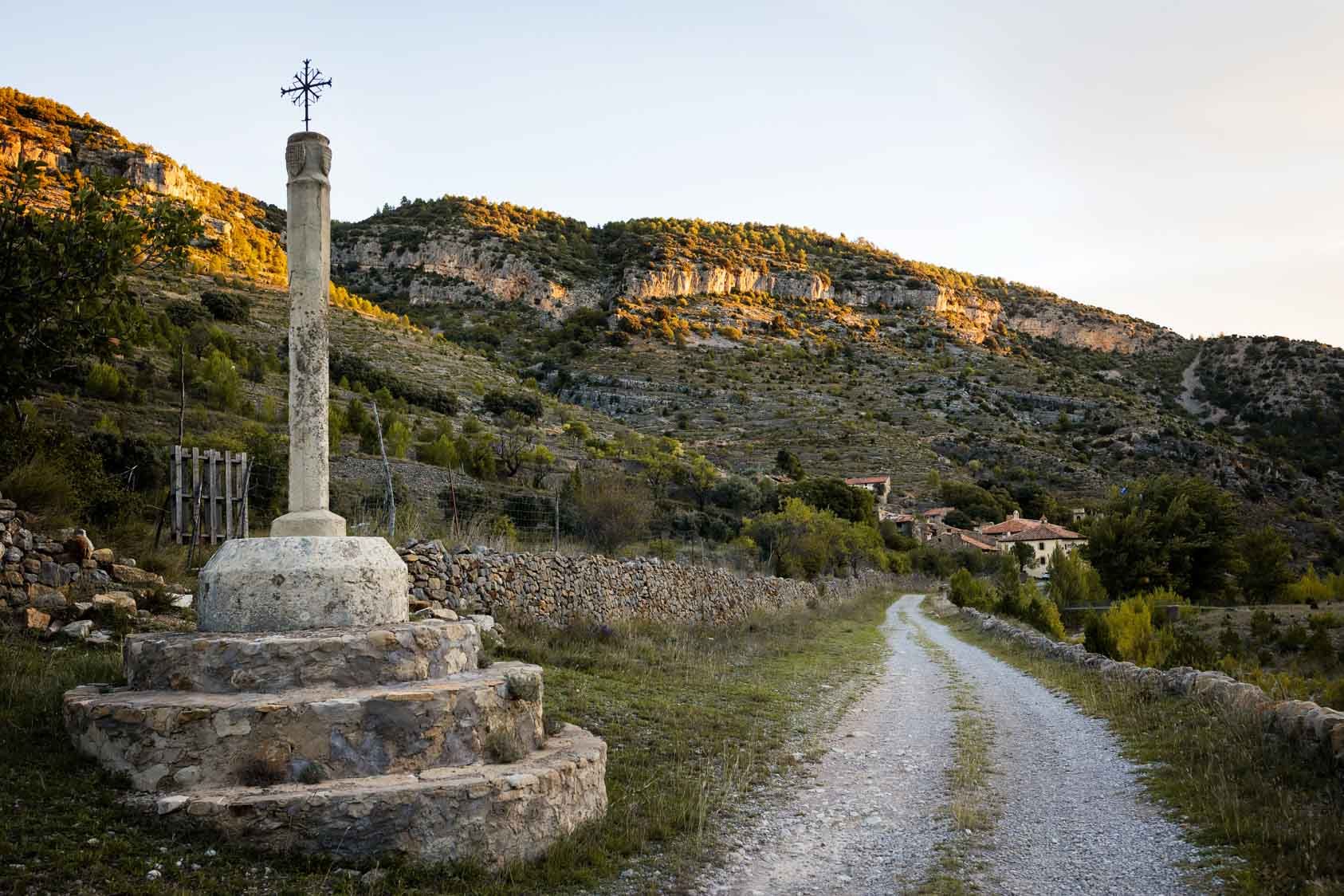Las últimas imágenes de los dos habitantes de la Estrella, la aldea vaciada en la frontera de Castellón