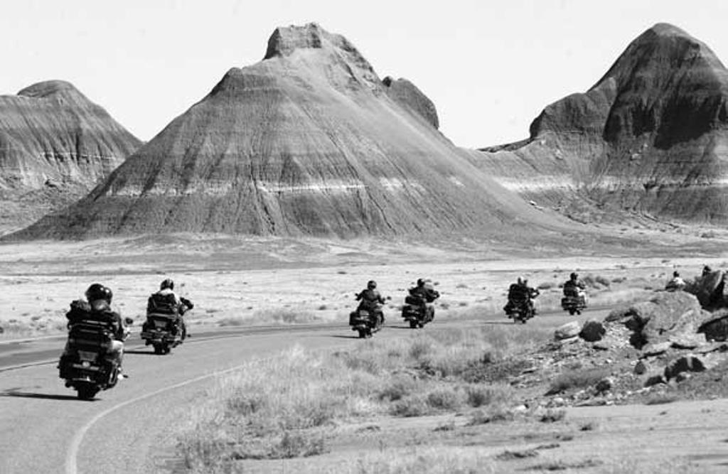 El Gran Cañón y la Ruta 66 sobre una Harley Davidson