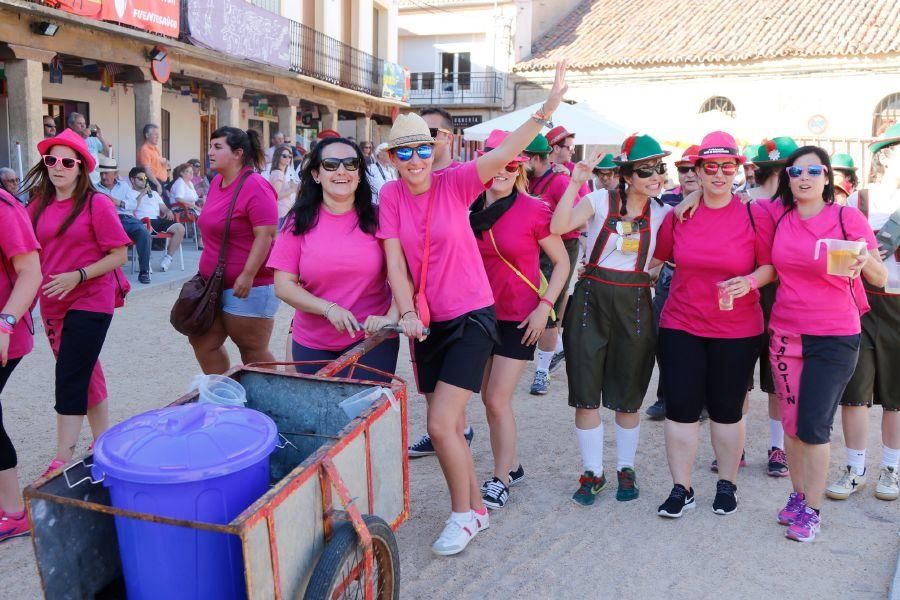 Las peñas inician las fiestas en Fuentesaúco