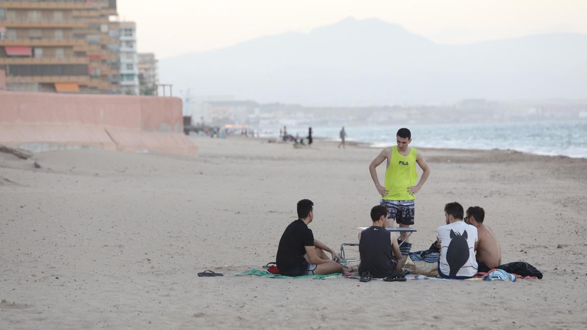 Una imagen de esta tarde de Arenales del Sol