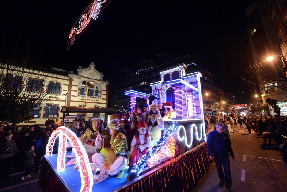 Cabalgata de Reyes en Mieres