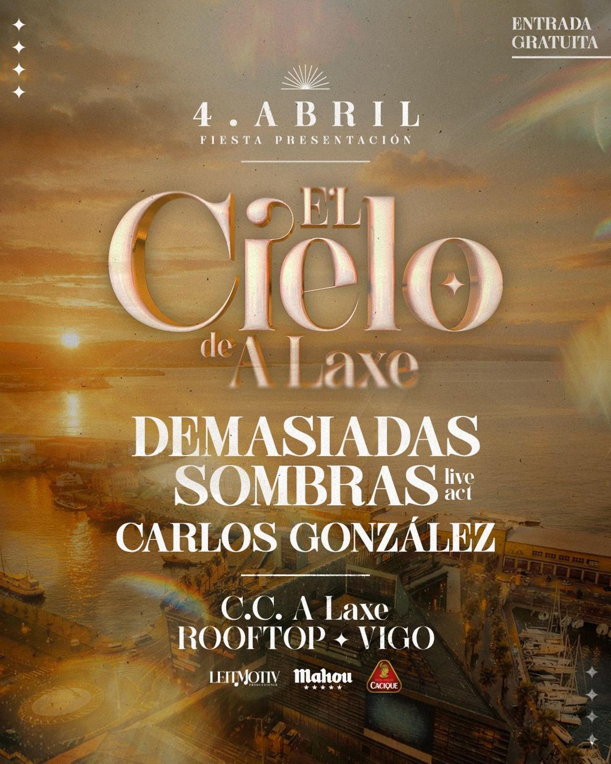 Cartel de presentación del ciclo de conciertos