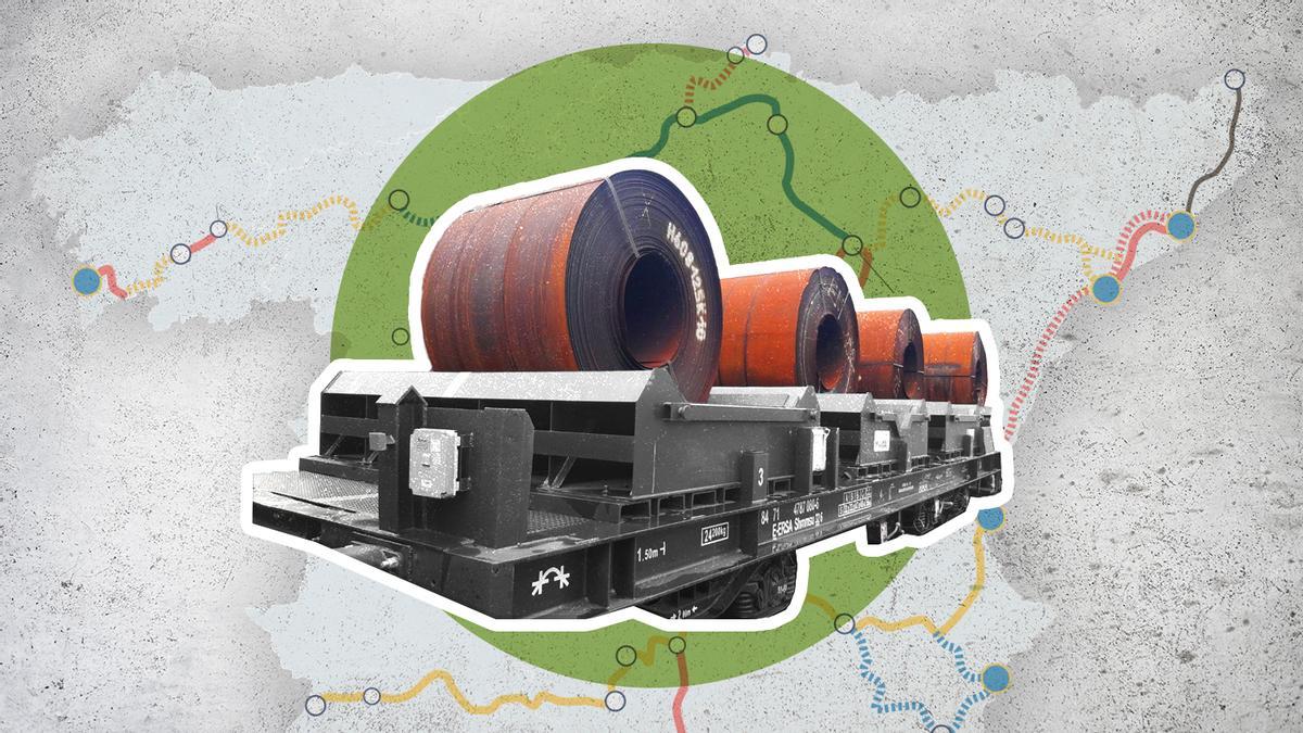 El gran mapa estatal de las autopistas ferroviarias margina a Asturias (pese a tener un proyecto propio...): qué son y para qué sirven