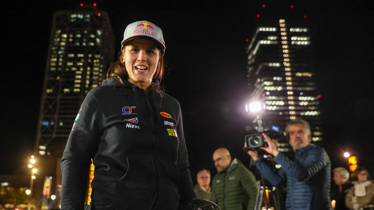 Laia Sanz, en la presentación del Port Olímpic