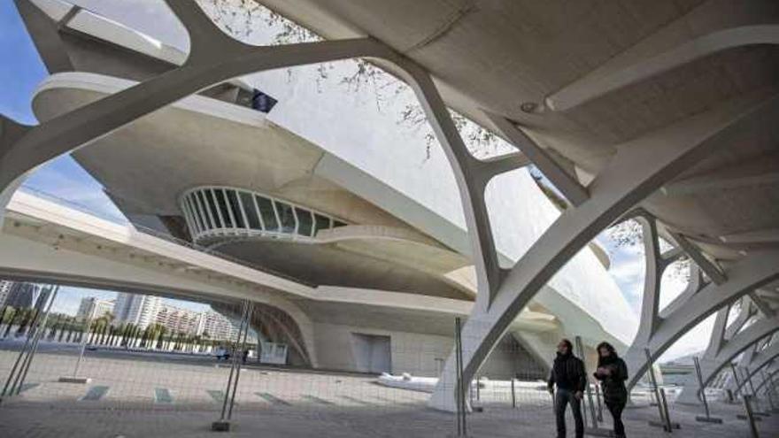 Vista exterior del Palau de las Arts Reina Sofía de Valencia. / efe