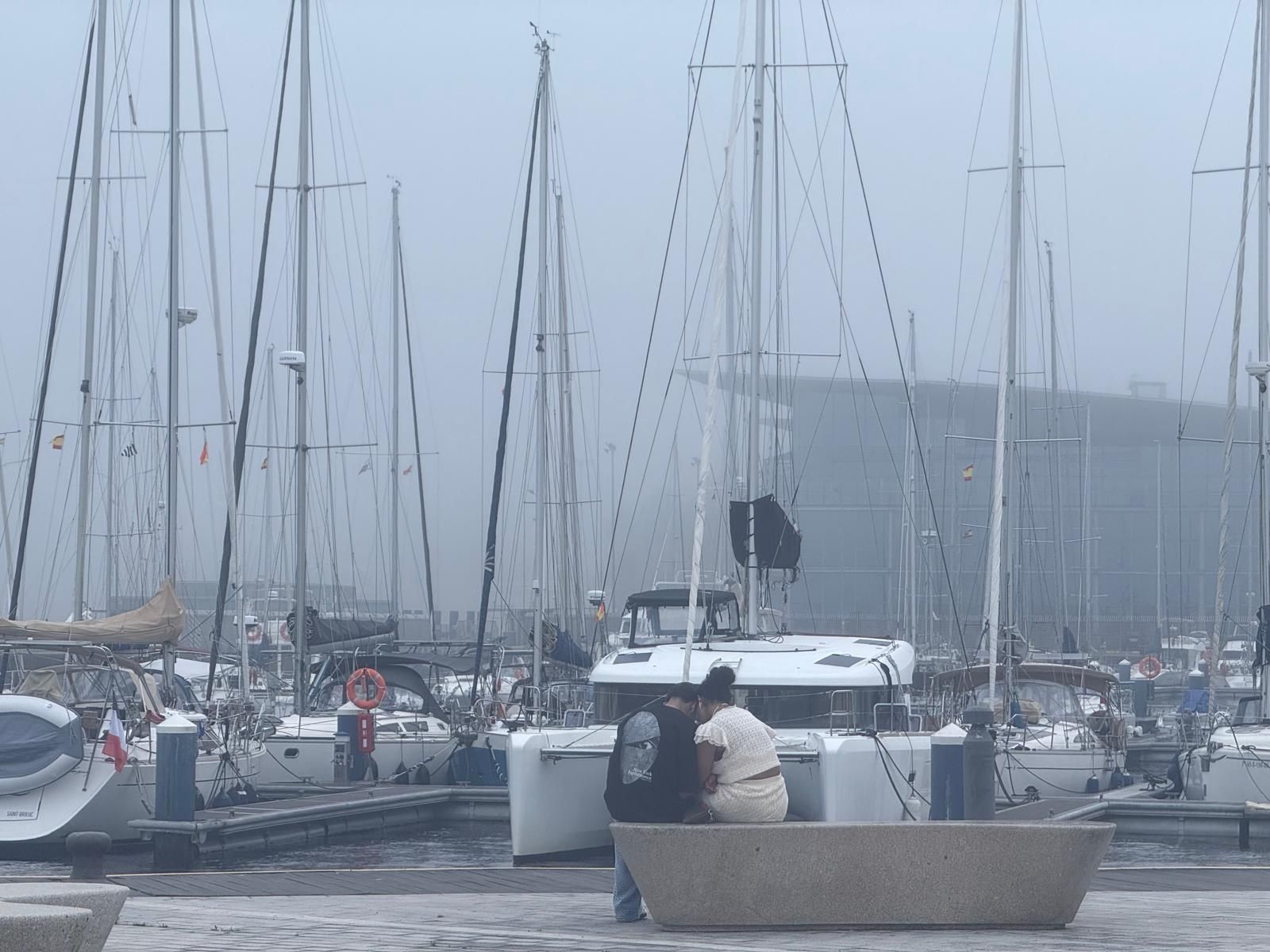 La niebla en A Coruña