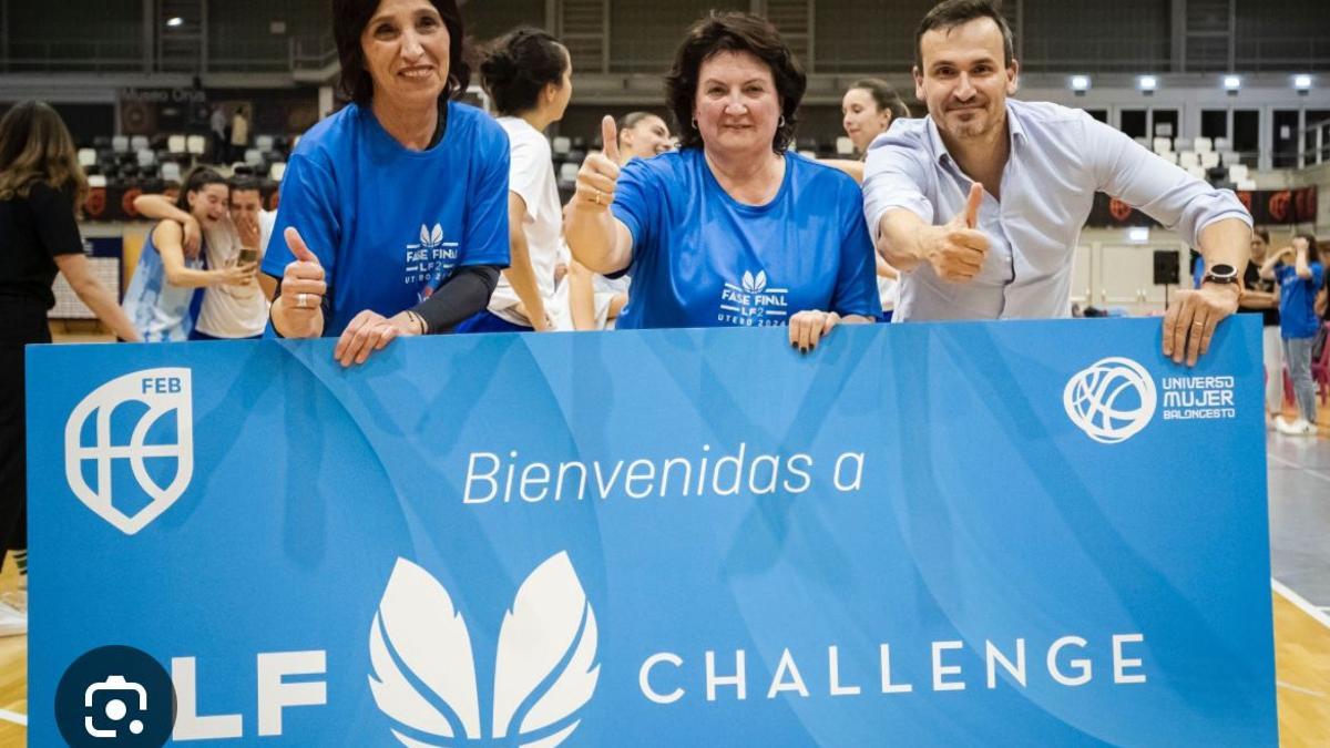 En el centro Lola Valls, a la derecha Pedro Hernández, el que será nuevo presidente.