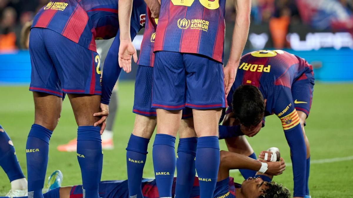 Así ha narrado 'Carrusel Deportivo' el momento de la lesión de Lamine Yamal