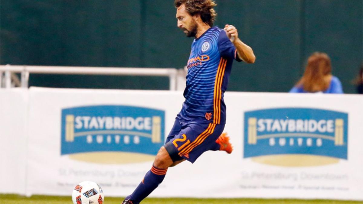 Andrea Pirlo, jugador del New York City.