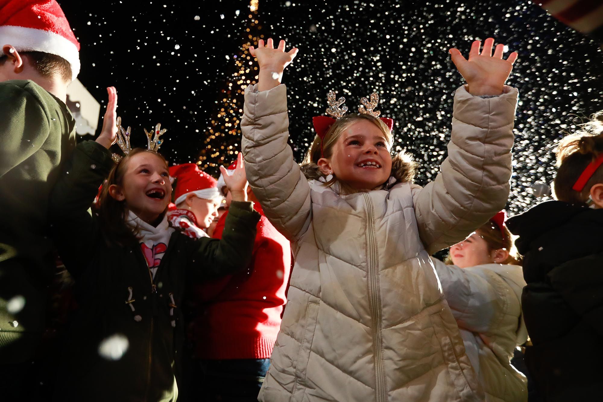 Encendido del alumbrado navideño en Sant Antoni