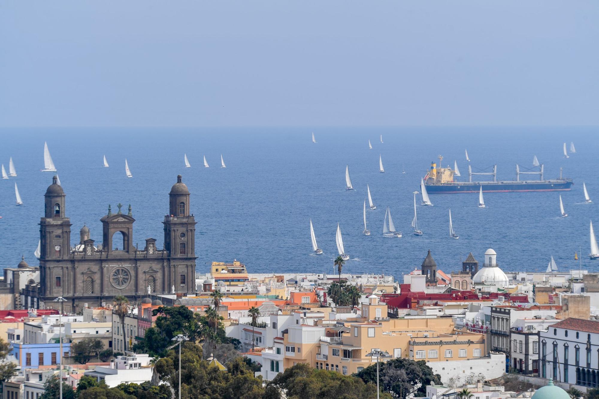 Salida de la regata ARC 2021 de Las Palmas de Gran Canaria