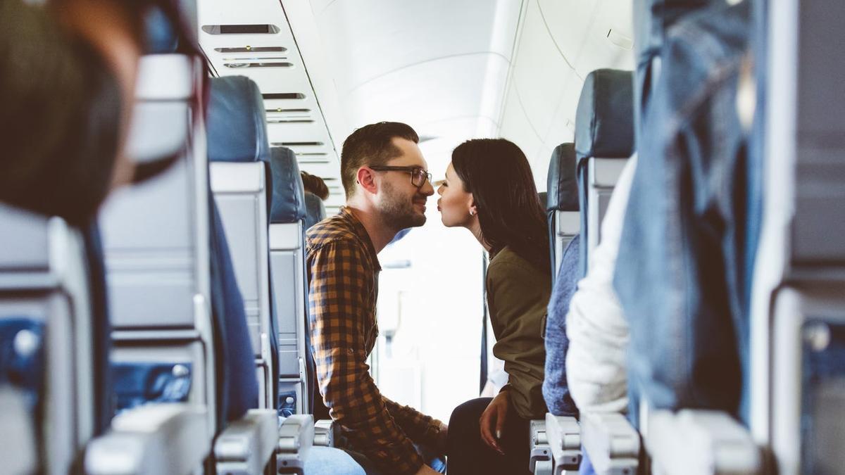 Amor en un avión