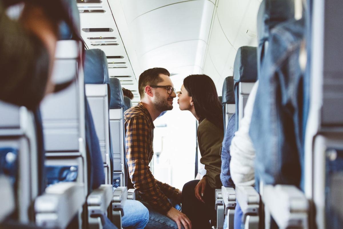 Amor en un avión
