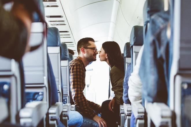 Amor en un avión