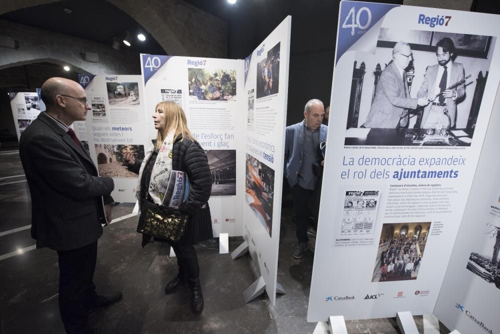 Regió7 exhibeix a Manresa 40 anys de compromís amb