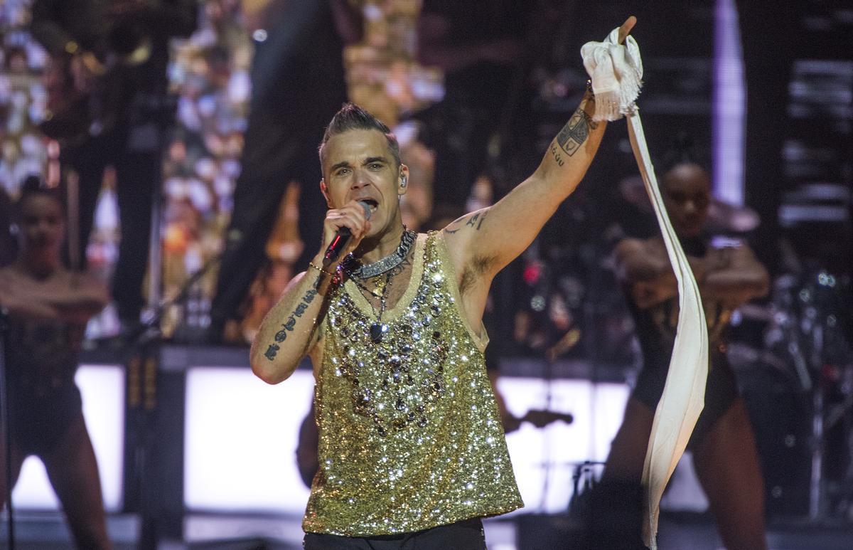 Concierto de Robbie Williams en el Palau Sant Jordi