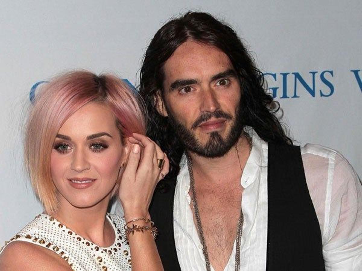 Katy Perry y Russell Brand