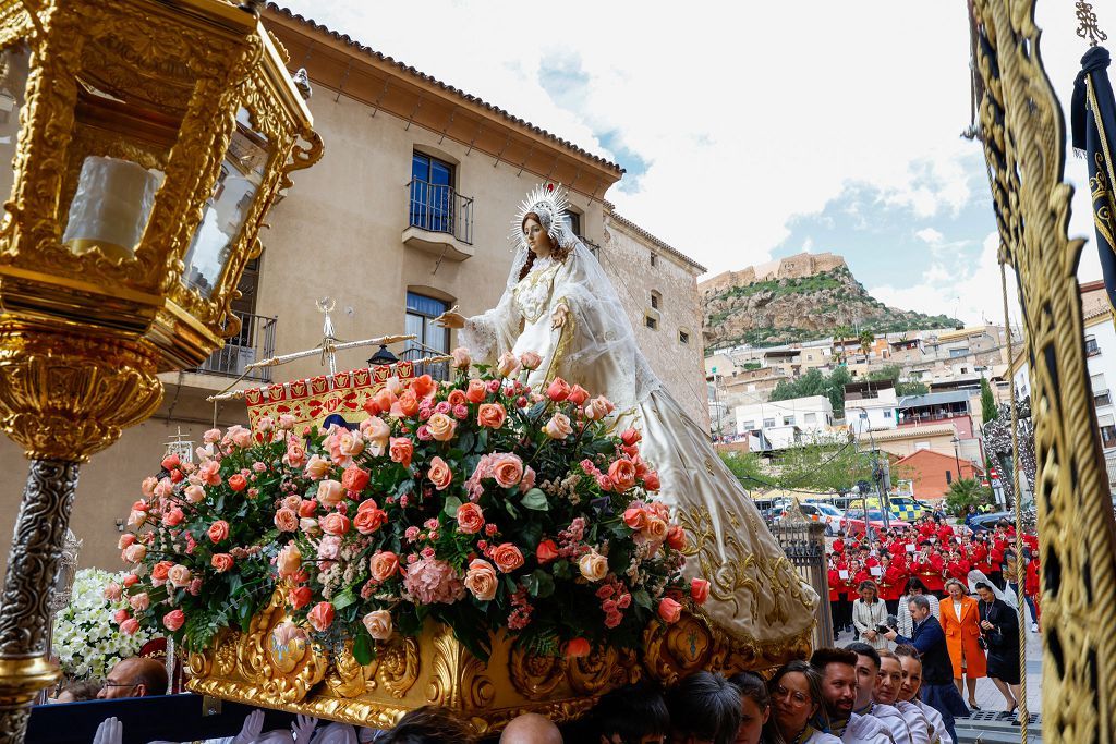 Procesión del Domingo de Resurrección en Lorca, en imágenes