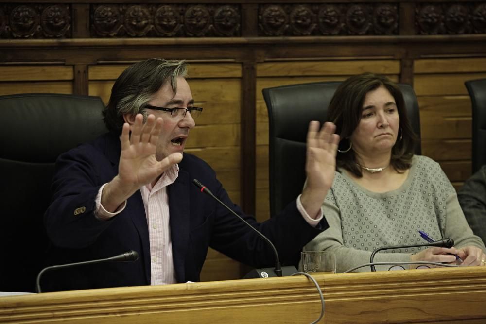 Pleno en el Ayuntamiento de Gijón