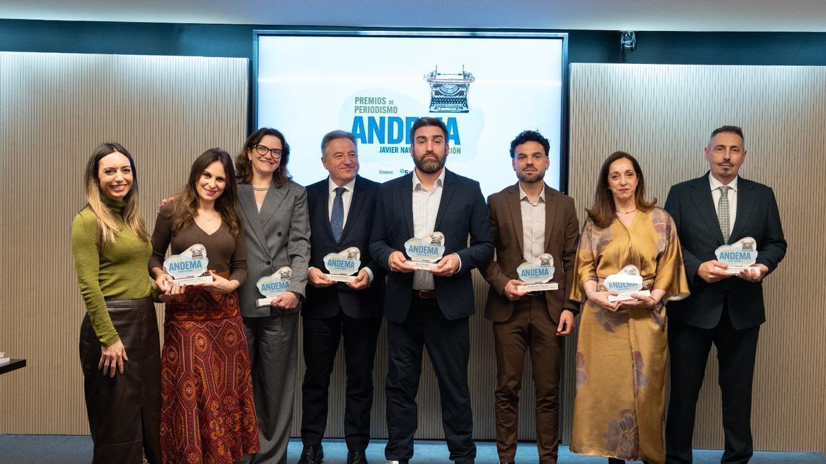 Andema premia a David López Frías por un reportaje en El Periódico sobre la ruta de las falsificaciones