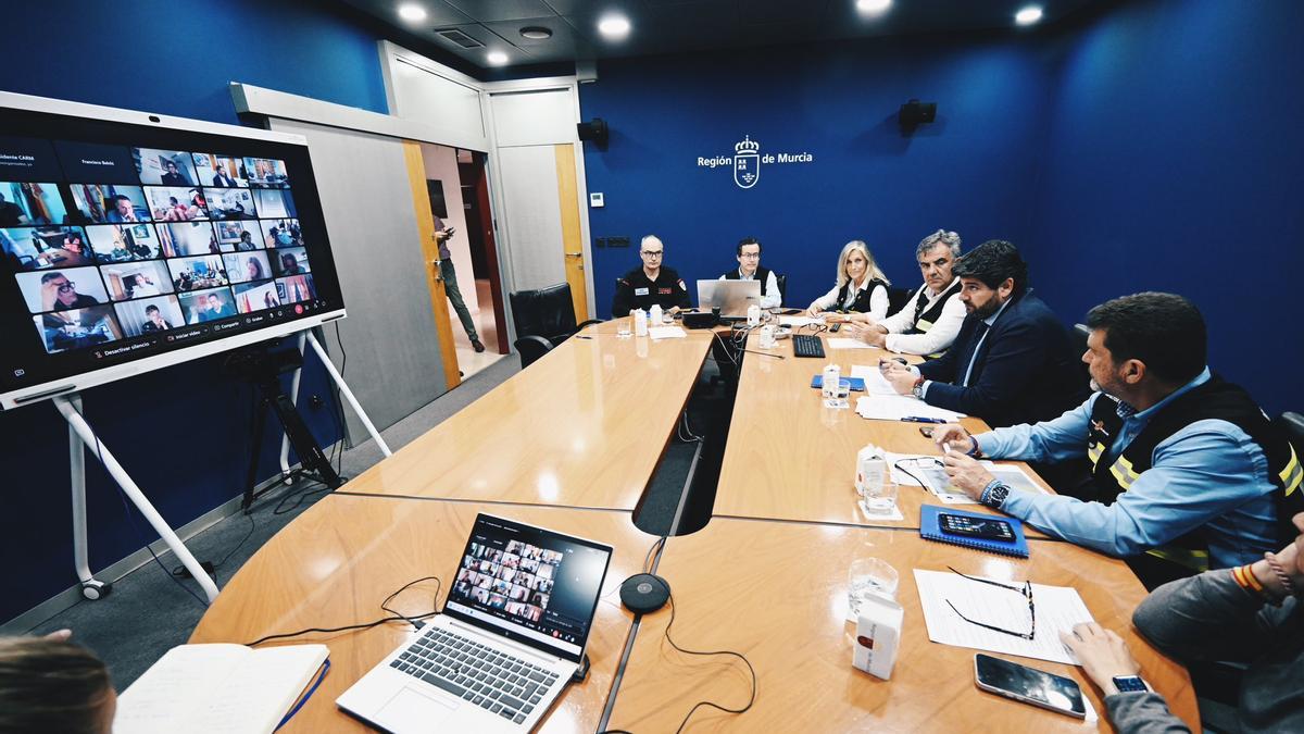 Reunión de la Dirección General de Emergencias con los ayuntamientos.