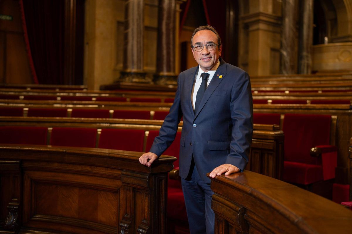 El presidente del Parlament, Josep Rull.