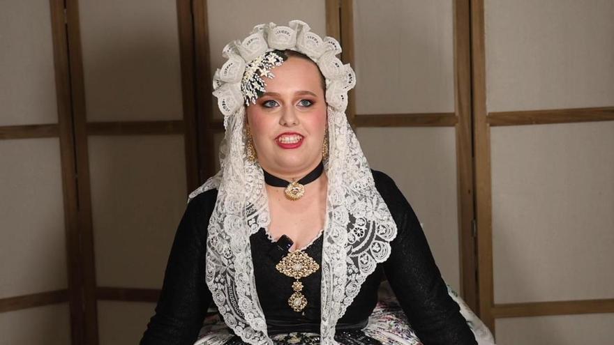 Belén Castedo Paredes, candidata de la Hoguera Gran Vía Sur