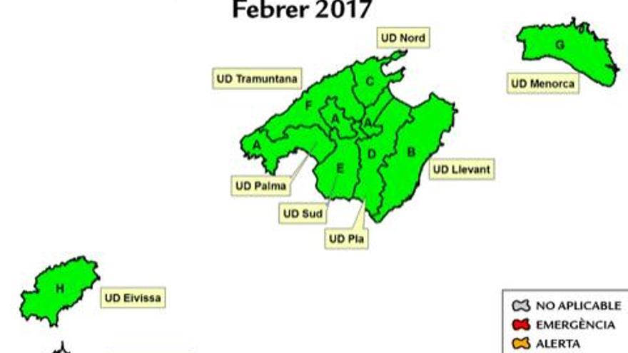 Bericht über Trockenheit: wieder alles im grünen Bereich