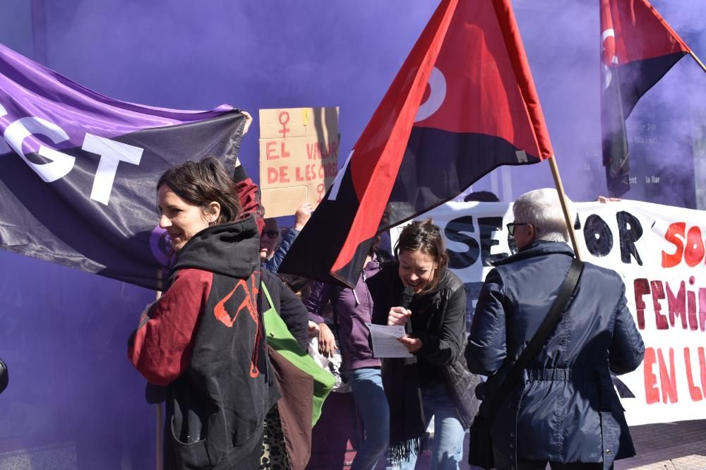 Manifestació 8-M a Berga