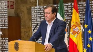 El presdidente de la Junta de Extremadura, Guillermo Fernández Vara.