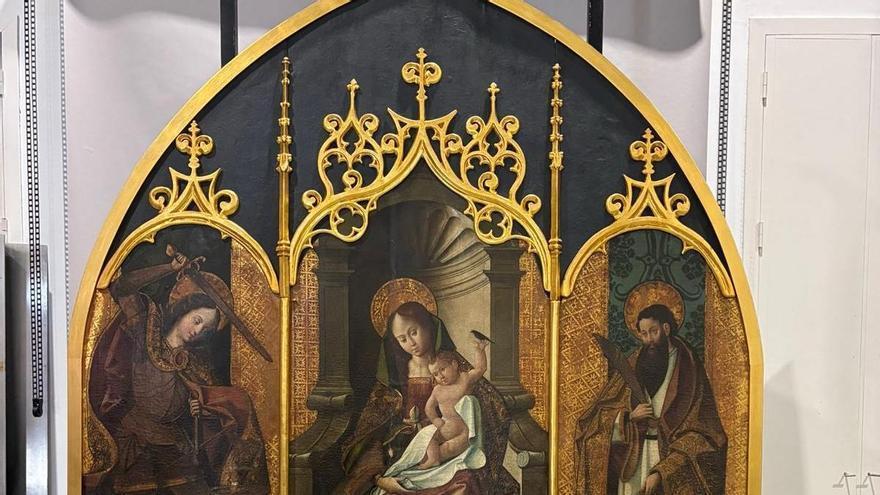 El Ayuntamiento traslada el Tríptico de la Mendicidad al IAPH para su análisis