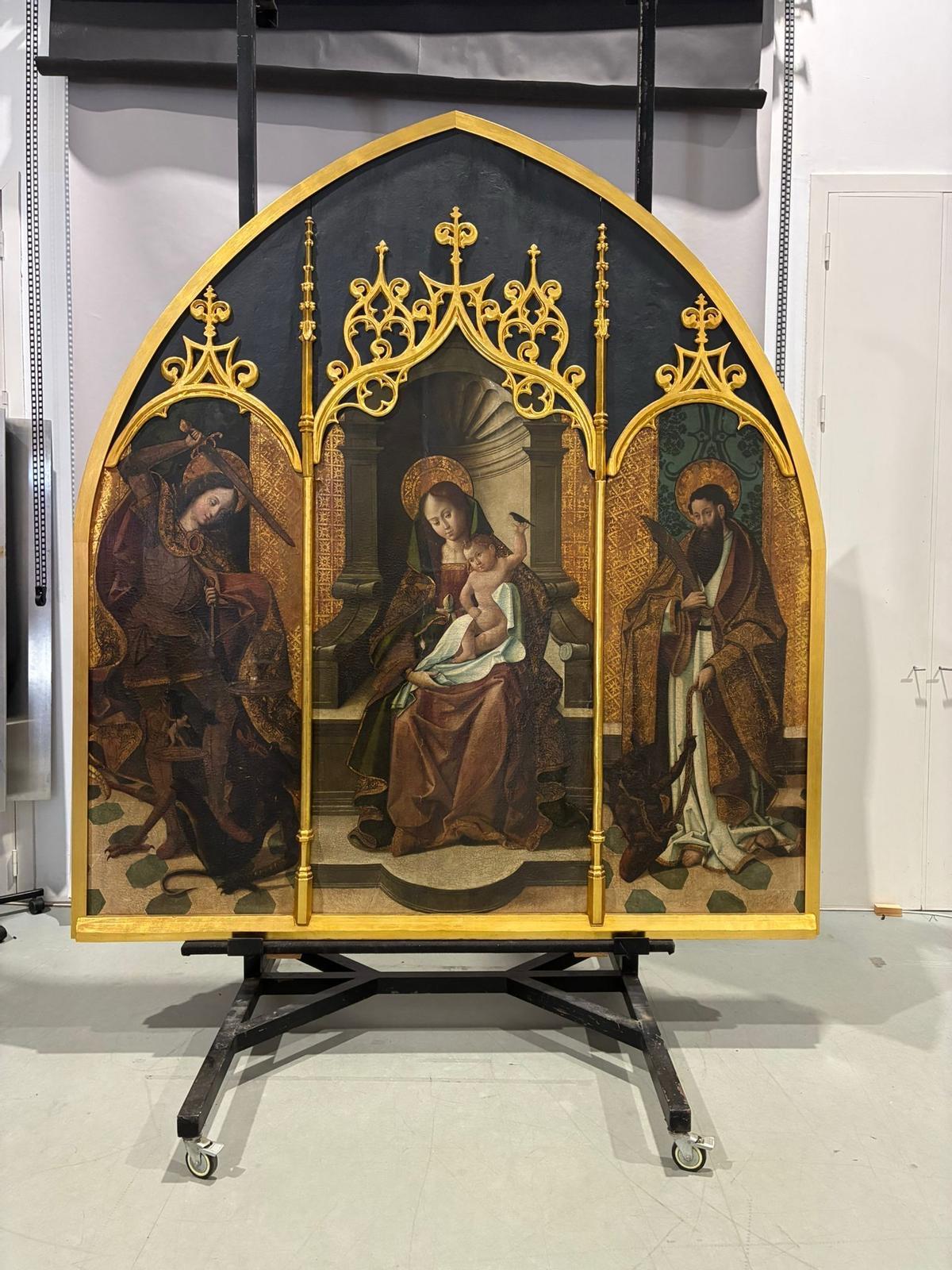 El Tríptico de la Mendicidad, en el IAPH.