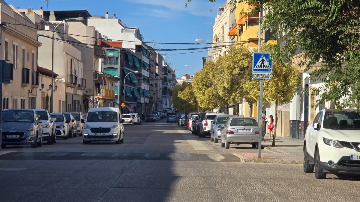Imagen de la avenida de Antonio y Miguel Navarro de Montilla, que cambiará su denominación por la Ley de Memoria Democrática.