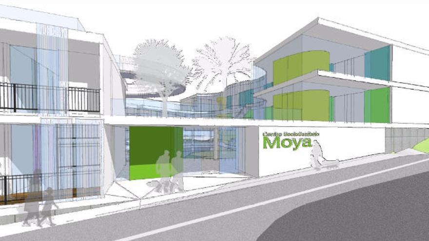 Proyecto del centro de mayores de Moya.