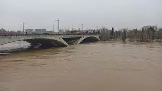 La extraordinaria crecida del Ebro, en cifras