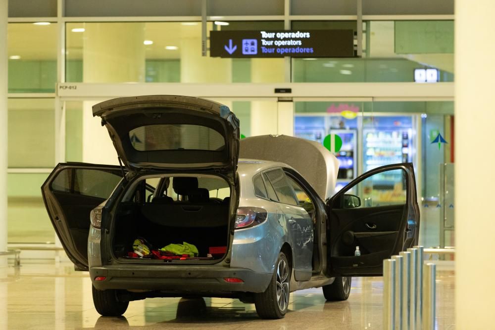 Dos detinguts per accedir amb el seu vehicle l'aeroport del Prat