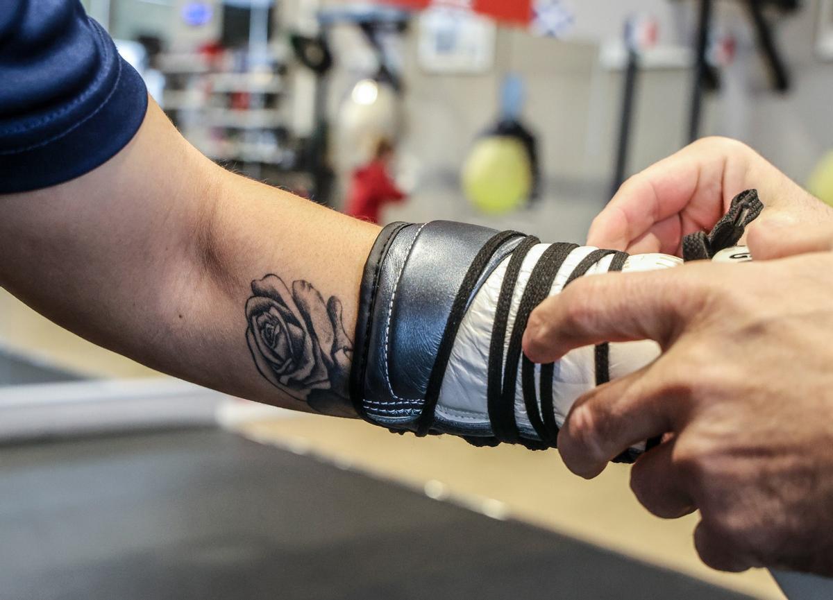Sheila Martínez, la alicantina, campeona de Europa de boxeo de peso pluma