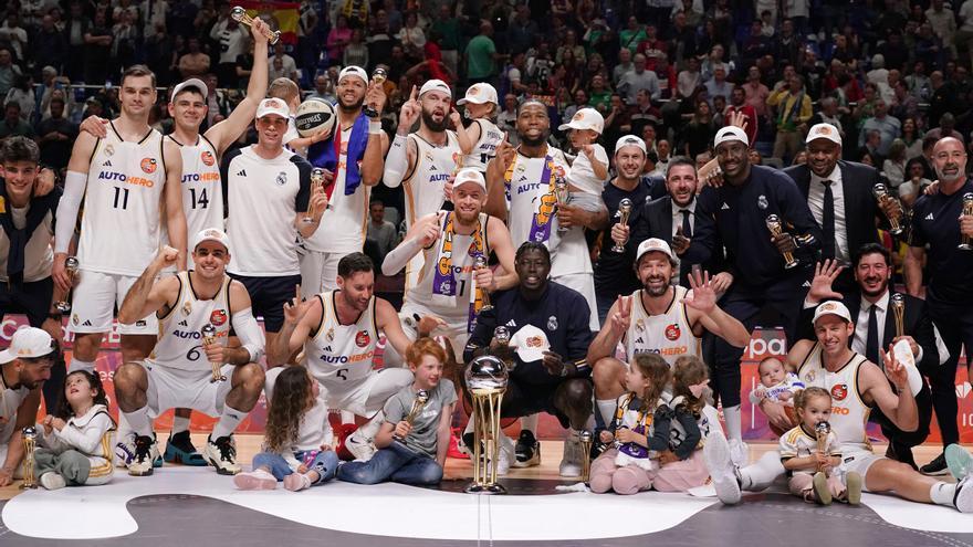 El Real Madrid se corona campeón de la Copa del Rey en Málaga (96-85)