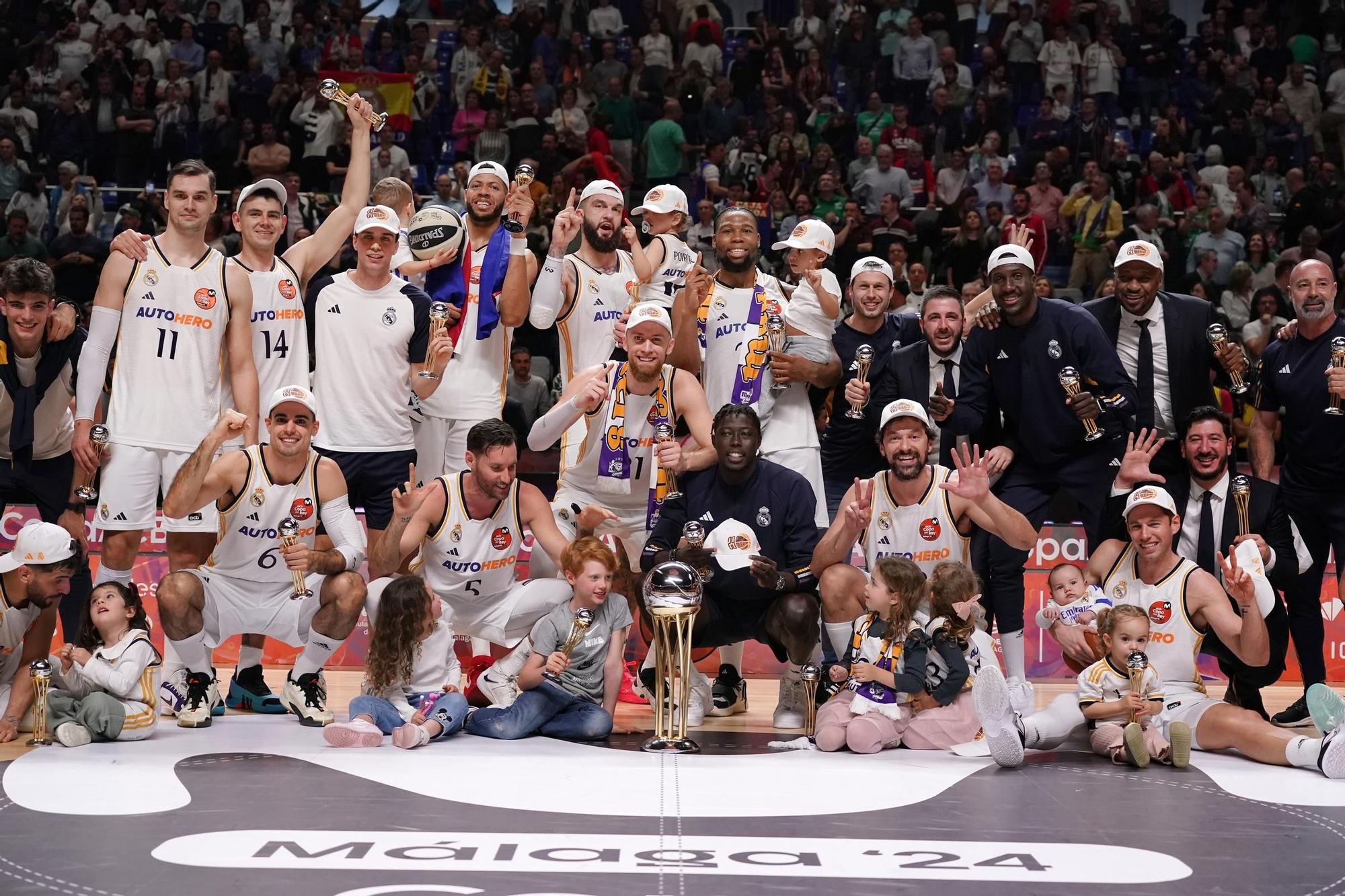 El Madrid, campeón de la Copa del Rey de Málaga