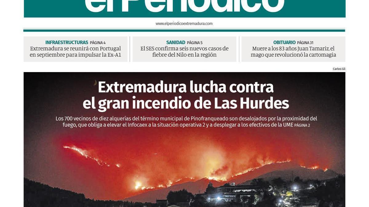 Consulta la portada correspondiente al día 19 de agosto de 2026